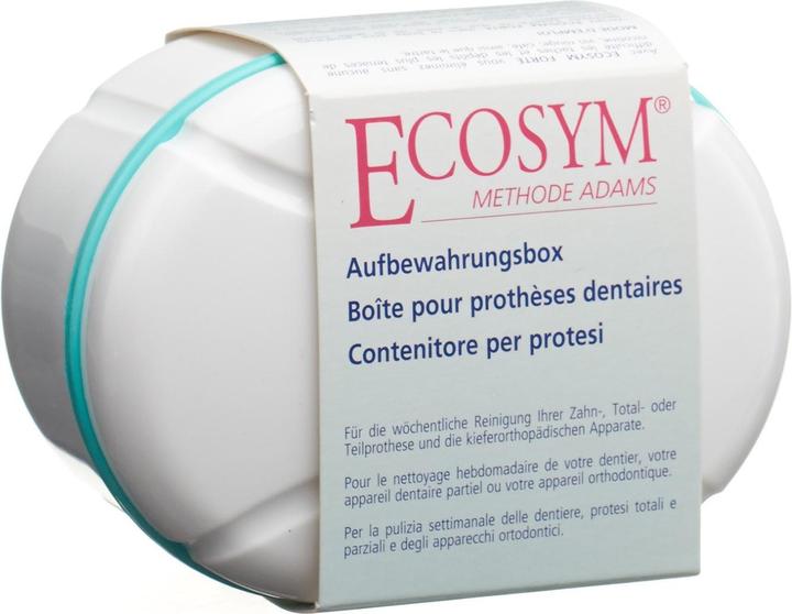 Produktbild Ecosym Aufbewahrun Box für Zahnprothese (Zahnprothesen Zubehör)