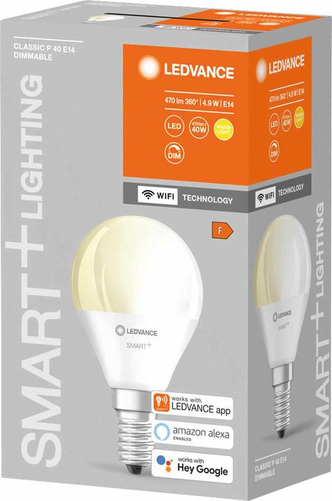 Immagine prodotto Ledvance Classic P (E14, 5 W, 470 lm, 1 x, F)