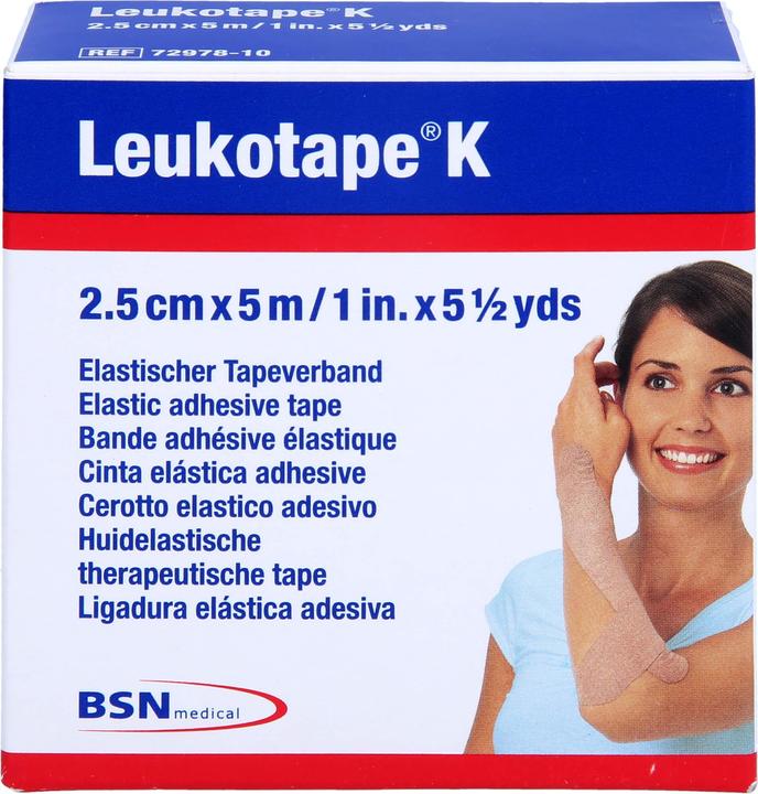 BSN K Pflasterbinde 5mx2.5cm hautfarbe (5 m)