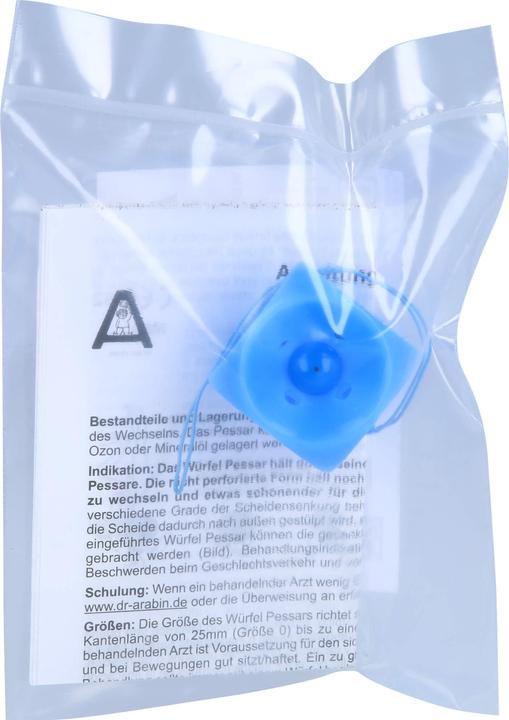 Produktbild Arabin Würfel Pessar Gr2