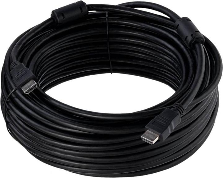 Produktbild Akyga HDMI - HDMI Kabel 20m schwarz (AK-HD-200A) (20 m, HDMI)