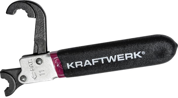 Produktbild Kraftwerk Aufklappbarer Ratschenschlüssel (11 mm)