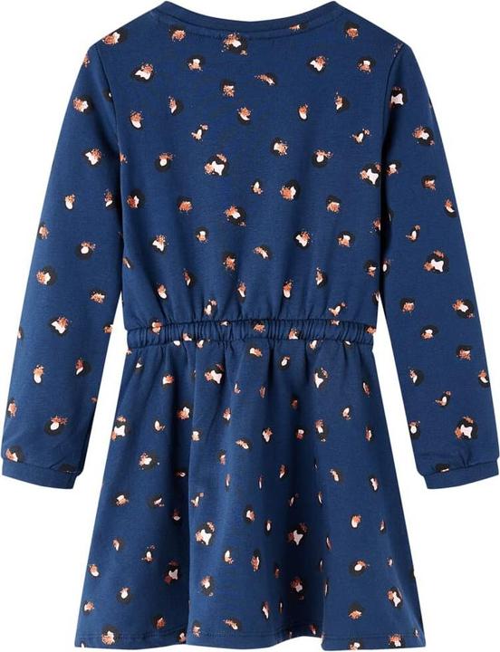 Immagine prodotto VidaXL Abito da bambino con maniche lunghe blu navy 140,Materiale: 95 (140)