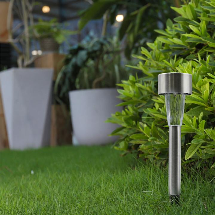 Image du produit Casativo Mini-lampe solaire LED, 32 pièces avec piquet de terre et capteur de gradation, IP44 (IP44)