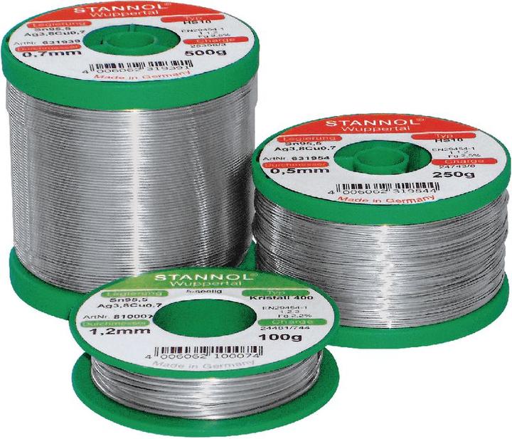 Immagine prodotto Donau Filo di saldatura senza piombo Sn99 bobina 100 g (Saldatura)