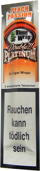Produktbild Blunt Wraps Double Platinum Peach Passion 2 in 1