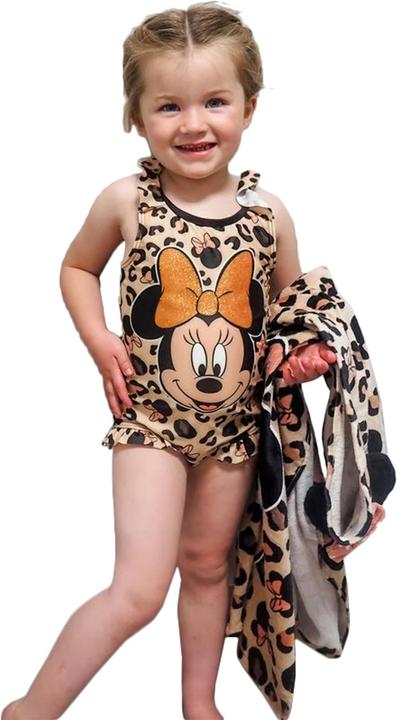 Immagine prodotto Disney Set costume da bagno e poncho da bambina (116)