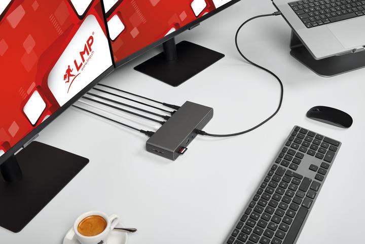 Immagine prodotto LMP ThunderDock (USB-C, 10 Porti)