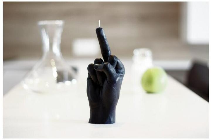 Actual product image Candle Hand F*ck you (1 pcs.)
