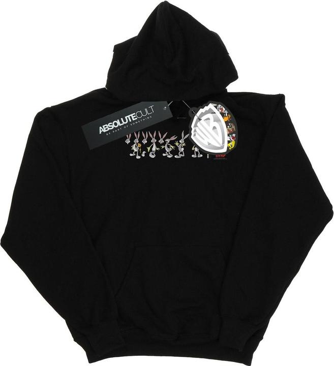 Looney Tunes Bugs Bunny Colour Code Kapuzenpullover (L)