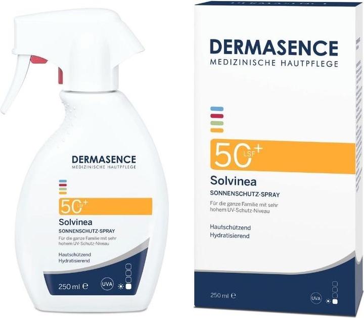 Dermasence Solvinea Spray LSF50+ (Sonnenspray, SPF 50+, 250 ml)
