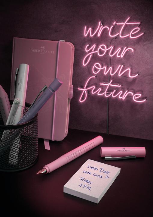 Produktbild Faber-Castell Füller und Kugelschreiber Grip Set (Rose shadows, 2 x)