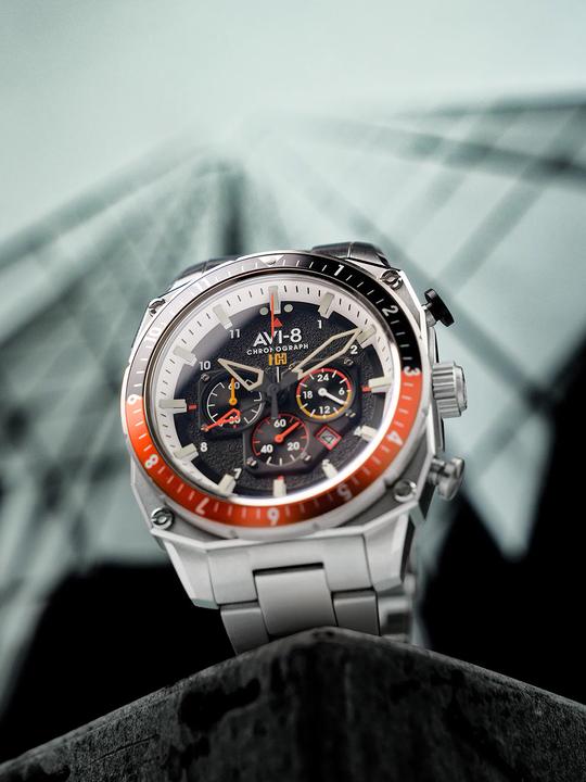 Produktbild AVI-8 AV-4100-11 Hawker Hunter Dual Time (Chronograph)