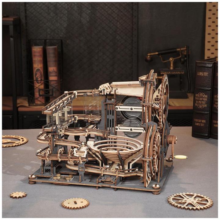 Actual product image Rokr Marble run Night City