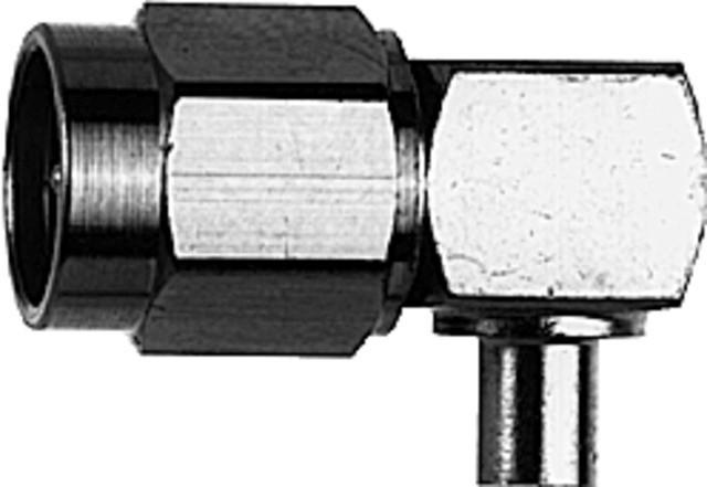 Actual product image Telegärtner Coax SMA cable angle connector G11 Cable group: G11 (UT-85) (Antenna cable)