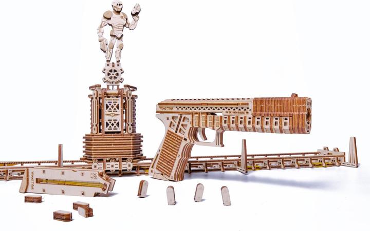 Produktbild Wood Trick Shooting Range (Schiessstand) - 3D Holzbausatz (Elektrisch)