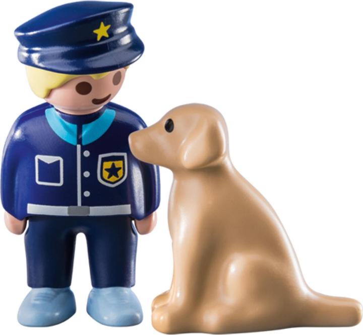 Image du produit Playmobil Policier avec chien (70408, Playmobil 1.2.3)