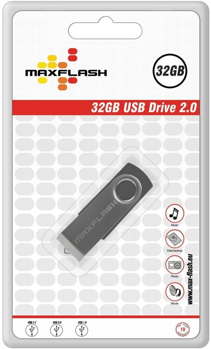Image du produit MaxFlash Lecteur USB standard 32 Go (32 Go, USB-A, USB 2.0)