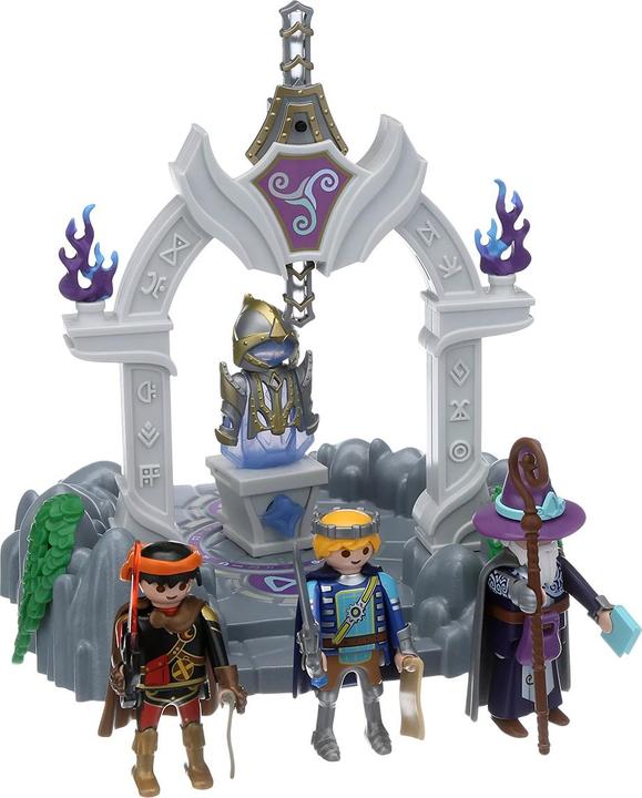 Actual product image Playmobil Shrine of magical armor (70223, Playmobil Novelmore)