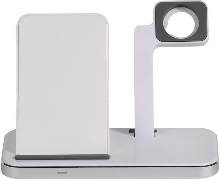 Produktbild Vivanco kabelloses Ladegerät 2in1 Wireless Fast 10W (62493) (10 W)