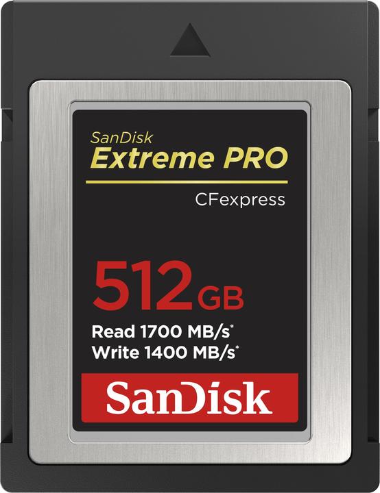 Produktbild SanDisk Extreme Pro (512 GB, CFexpress Typ B)