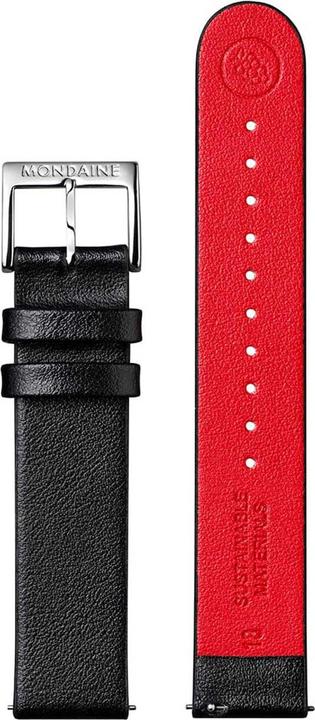Actual product image Mondaine Classic - Vegan brushed (Analogue wristwatch, Swiss made, 36 mm)