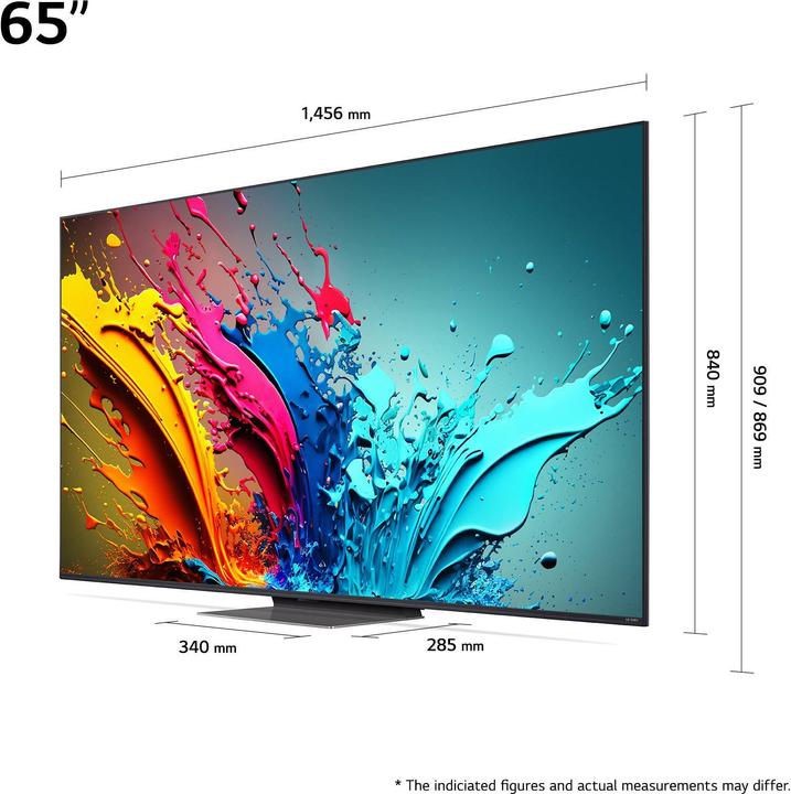 Produktbild LG 65QNED87T6B (65", QNED87, QNED, 4K, 2024)