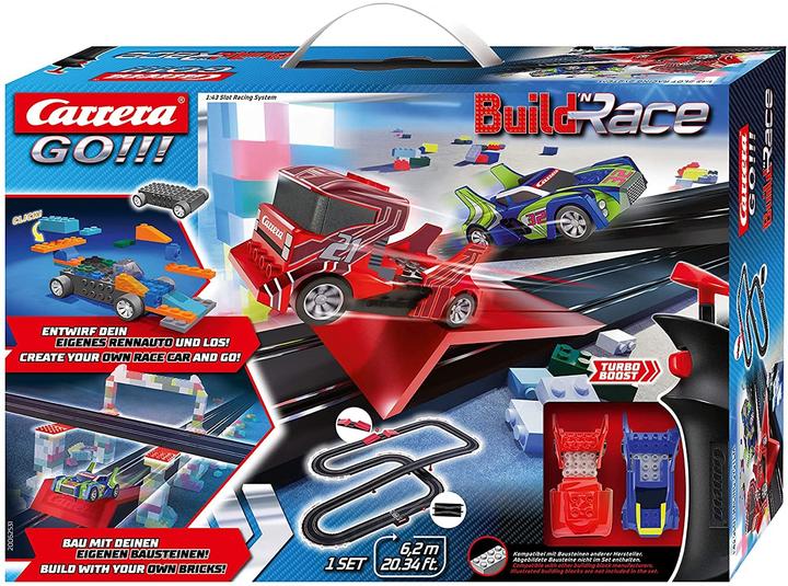 Actual product image Carrera Build 'n Race - Racing Set 6.2