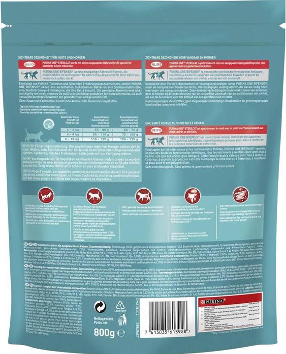 Produktbild Purina ONE Trockenfutter (Senior, Adult, 1 Stk., 800 g)