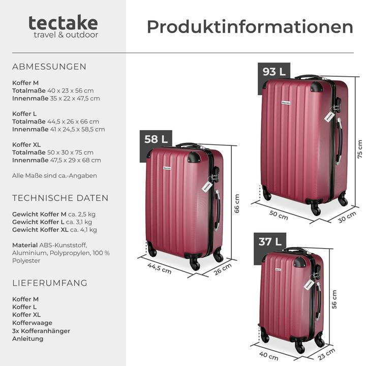 Produktbild tectake Talia (95 l, XL (ab 115l))