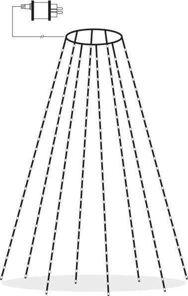 Actual product image Star Trading Dew Drop Micro Light Chain (0.01 m)