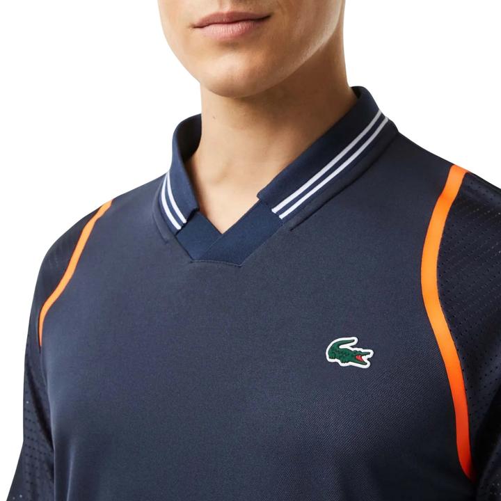 Actual product image Lacoste Mens Daniil Medvedev Tennis Polo Shirt (XS)