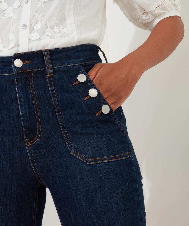Actual product image Joe Browns Vintage wash button pocket jeans (46)