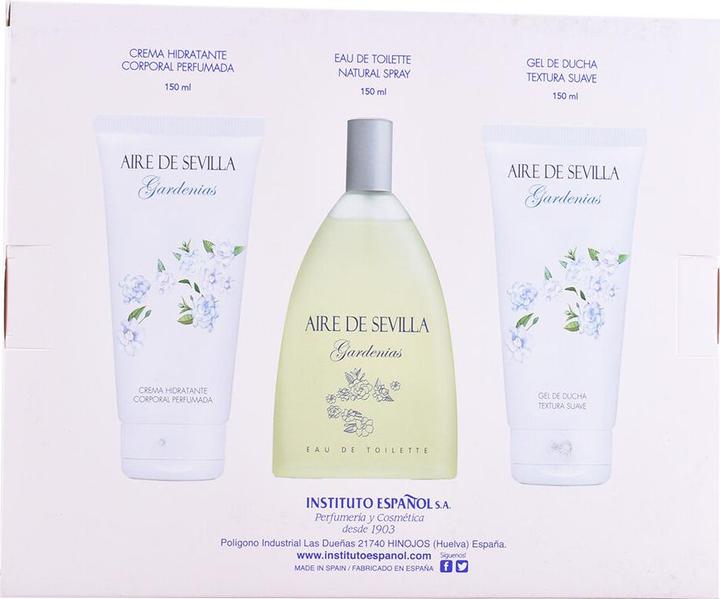 Aire de Sevilla GARDENIAS COFFRET 150ML EDT Geschenk Set (Parfum set)