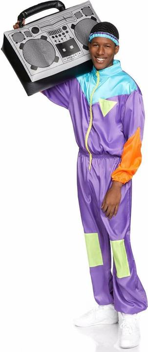 Produktbild Leg Avenue 80er Ballonseide Trainingsanzug (XL)