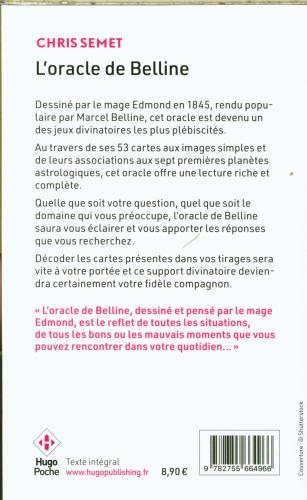 Image du produit L'oracle de Belline : comment interpréter les 53 cartes divinatoires (Français, Semet Chris, 2024)