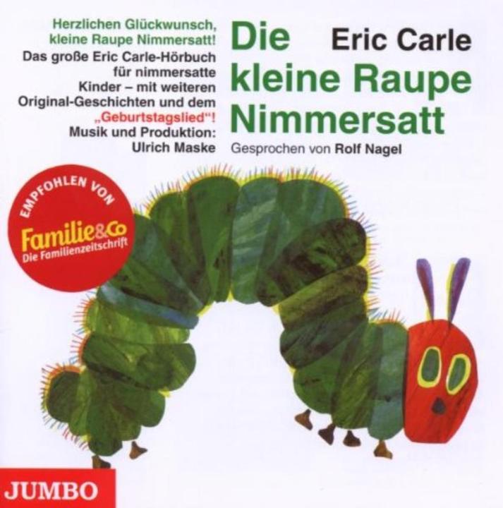 Jumbo Het Rupsje Nooitgedacht - Verjaardagseditie (Carle, Eric, Duits)