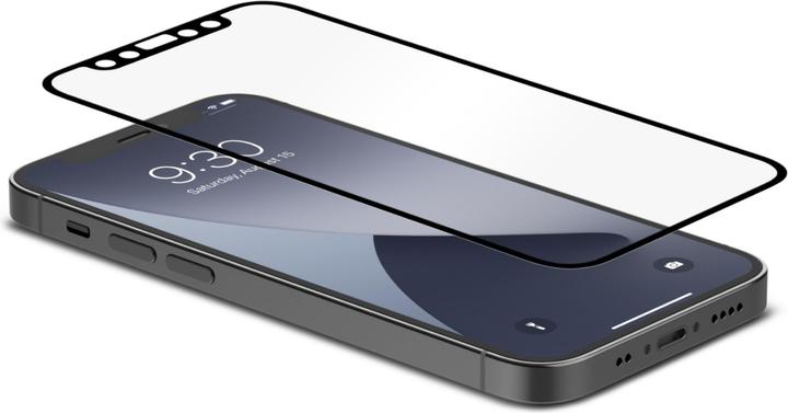 Produktbild Moshi iVisor AG Anti-glare Screen Protector for iPhone 12 mini (Clear/Matte) - Black (1 Stück, Apple iPhone 12 mini)