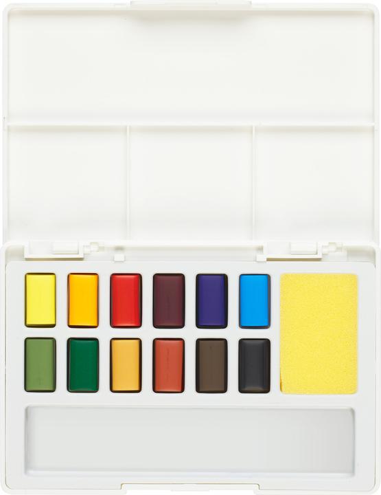 Immagine prodotto Faber-Castell Astuccio Acquerelli 12x (Multicolore, 144 ml)