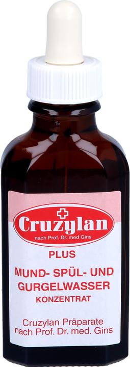 Produktbild Cruzylan Plus Mund- Spül u.Gurgelwasserkonz.Pip Fl, 50 ml Lösung (1 x, 50 ml)