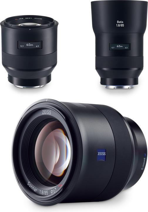 Image du produit Zeiss Batis 85mm 1,8 (Sony E, Plein format)