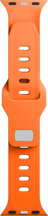 Produktbild 3MK Silicone Watch Strap pomarańczowy/ orange dla Apple Watch 38/40/41mm (Silikon, Edelstahl, 3, 4, 9, Ultra)