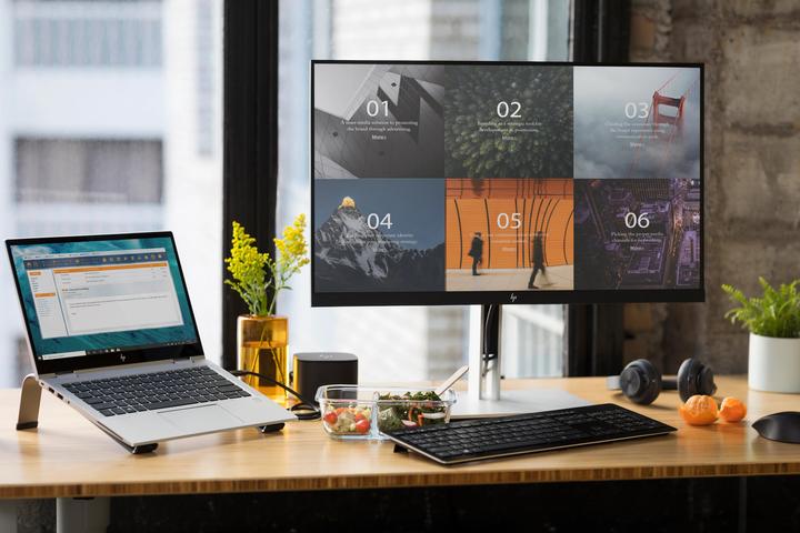 Actual product image HP E27Q G4 (2560 x 1440 pixels, 27")