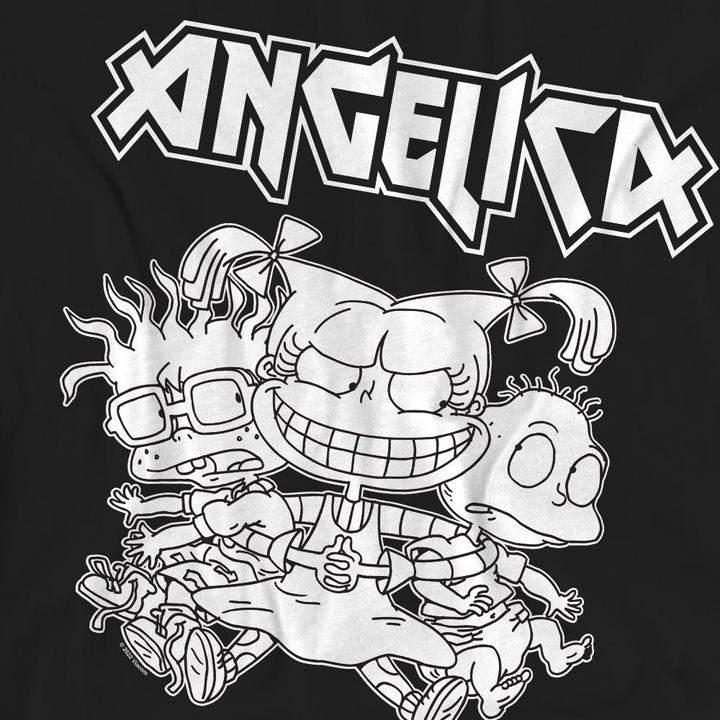 Immagine prodotto Rugrats Angelica Pickles Rocks Maglietta Adulto Unisex (XXL)