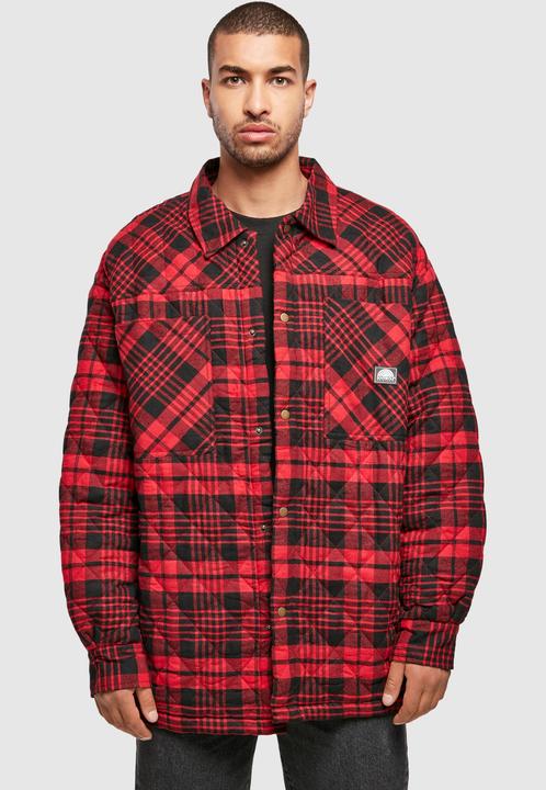 Actual product image Southpole Flannel Quilted Shirt Jacket (M)