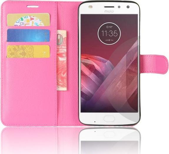 Image du produit MU Classic Housse en cuir avec texture litchi (Motorola Moto Z2 Play)