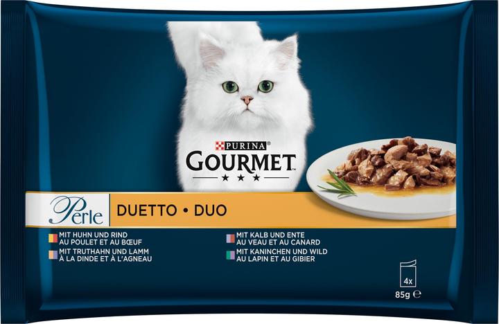 Produktbild Gourmet Perle Dütto di Carne (Adult, 4 Stk., 85 g)