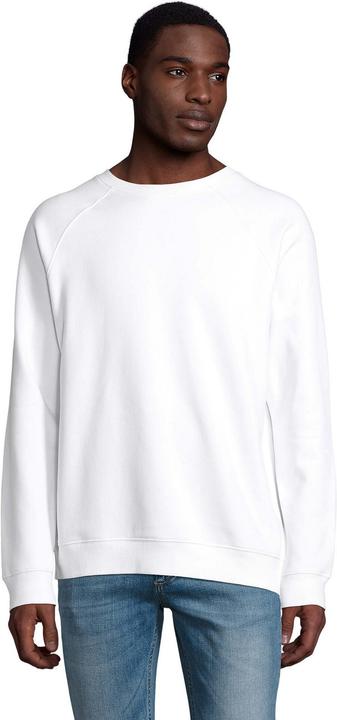 Actual product image Sols Space Sweatshirt Organic Cotton Raglan Sleeves (L)