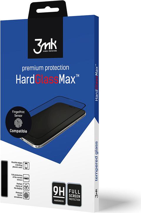 Immagine prodotto 3MK HardGlass Max FingerPrint for Samsung Galaxy S10 black frame (1 Pezzo/i, Samsung Galaxy S10)