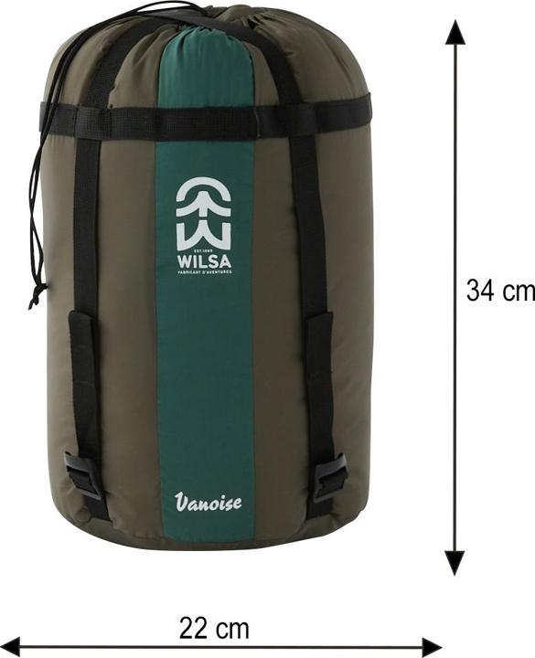 Image du produit Wilsa Sac de couchage "Vanoise 230 (230 cm)